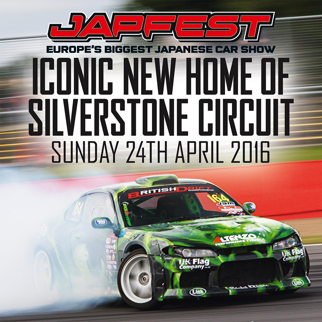 Japfest to be held at Silverstone, the iconic home of British